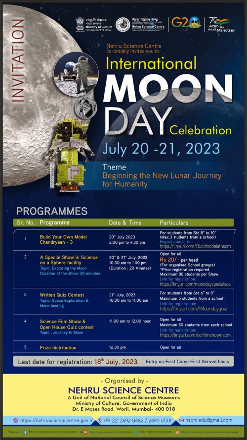 Moon Landing Day Poster